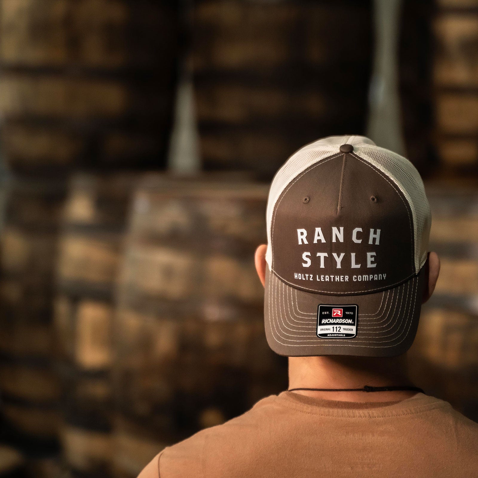 SAMPLE HAT - Vintage Ink™ Customized with Your Logo -  Richardson 112FP Trucker Hat