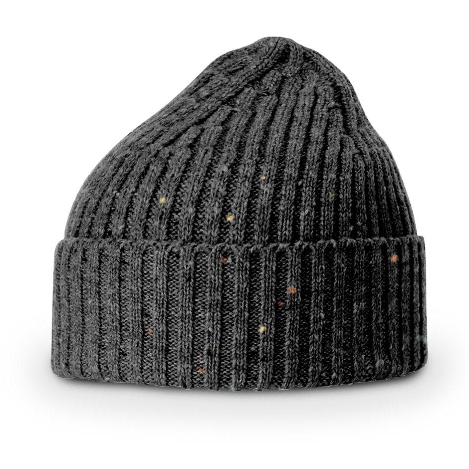 Merino Wool Knit Custom Leather Patch Richardson Beanie
