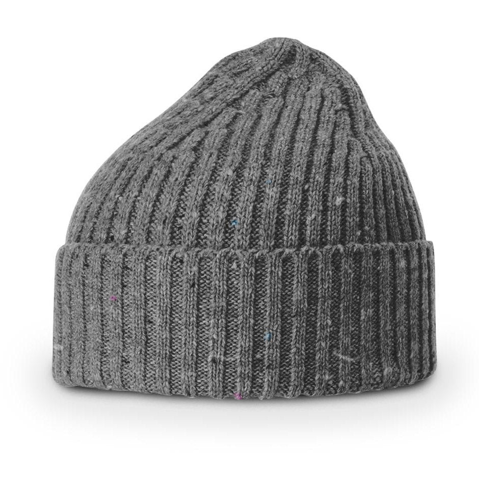 Merino Wool Knit Custom Leather Patch Richardson Beanie