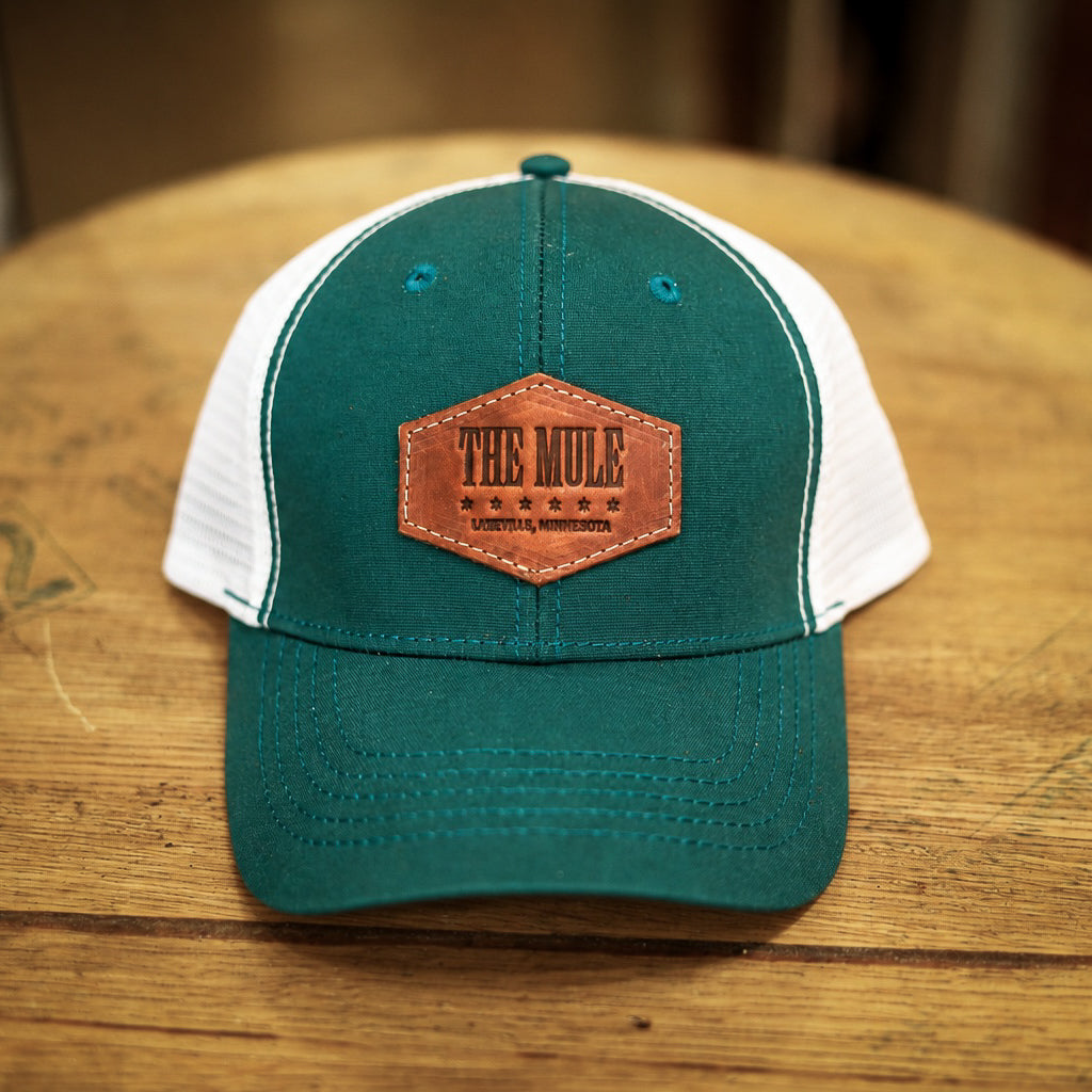 Debossed Heat Pressed - CHARLIE Women's Ponytail Trucker Hat - Customized with YOUR LOGO