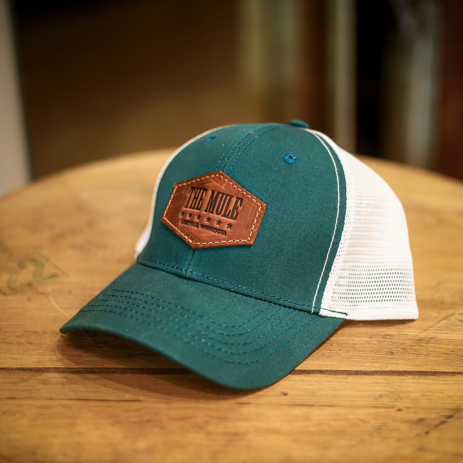 Debossed Heat Pressed - CHARLIE Women's Ponytail Trucker Hat - Customized with YOUR LOGO