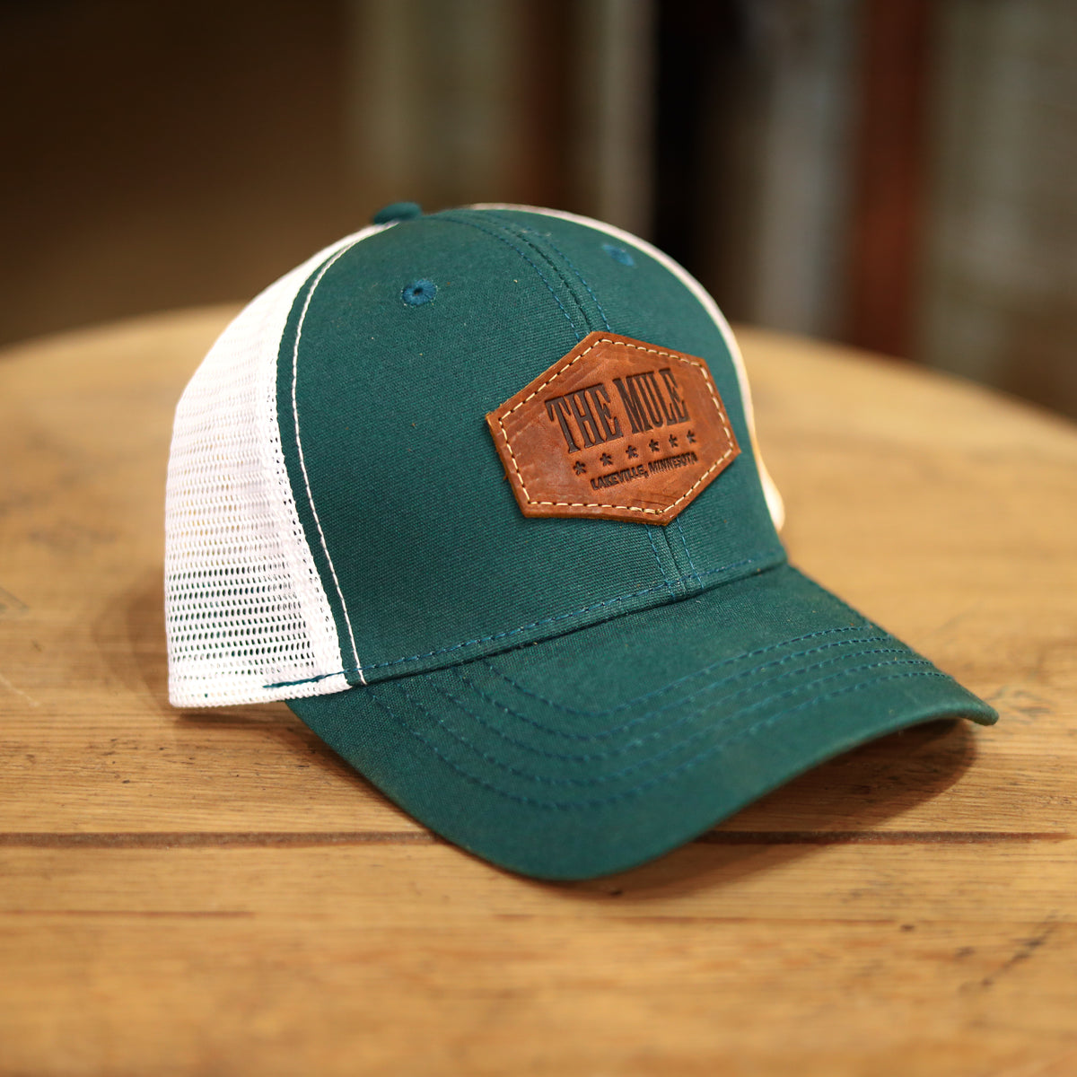 Debossed Heat Pressed - CHARLIE Women's Ponytail Trucker Hat - Customized with YOUR LOGO