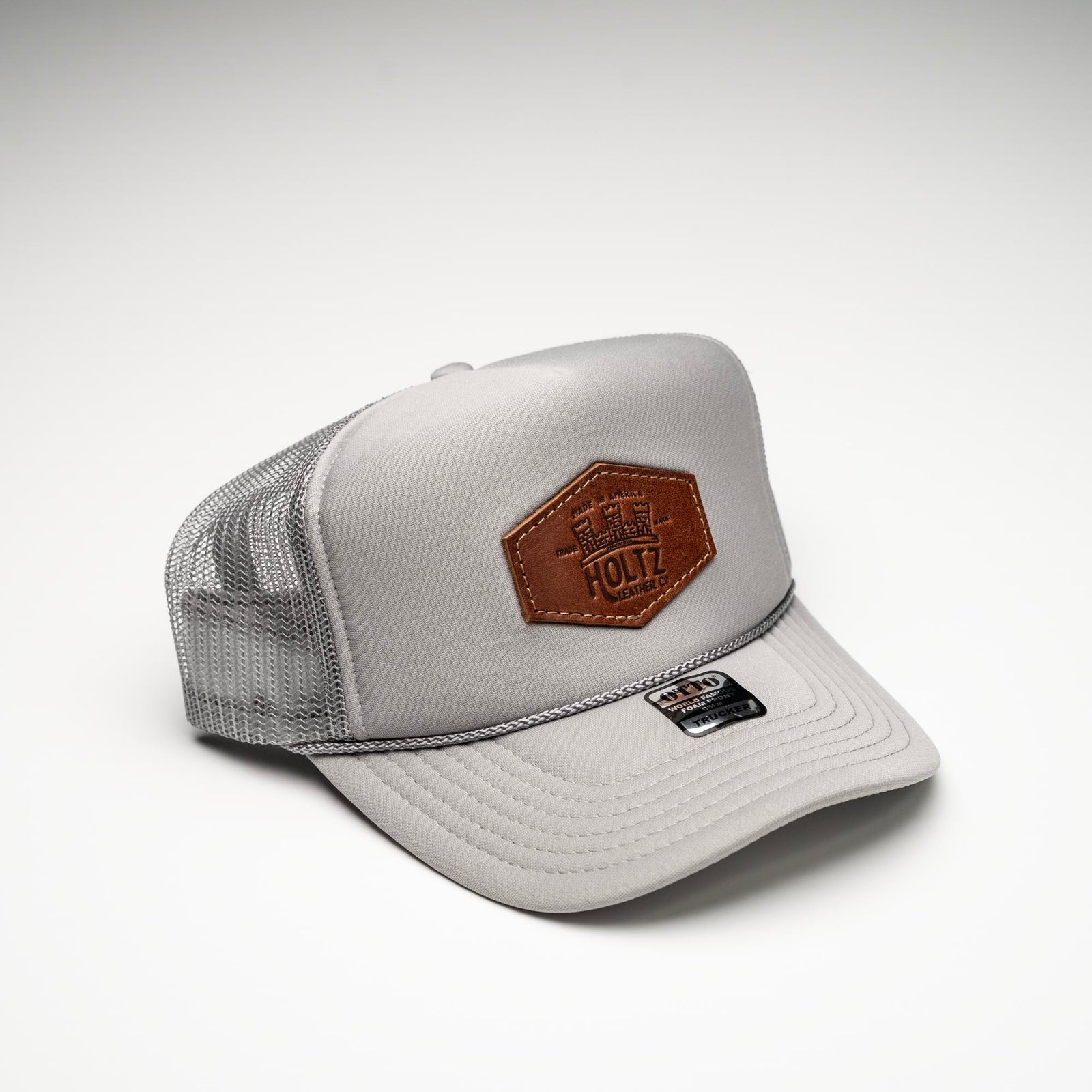 Debossed Heat Pressed - OTTO CAP 39-165 5 Panel High Crown Mesh Back Trucker Hat ~ Customized with YOUR LOGO