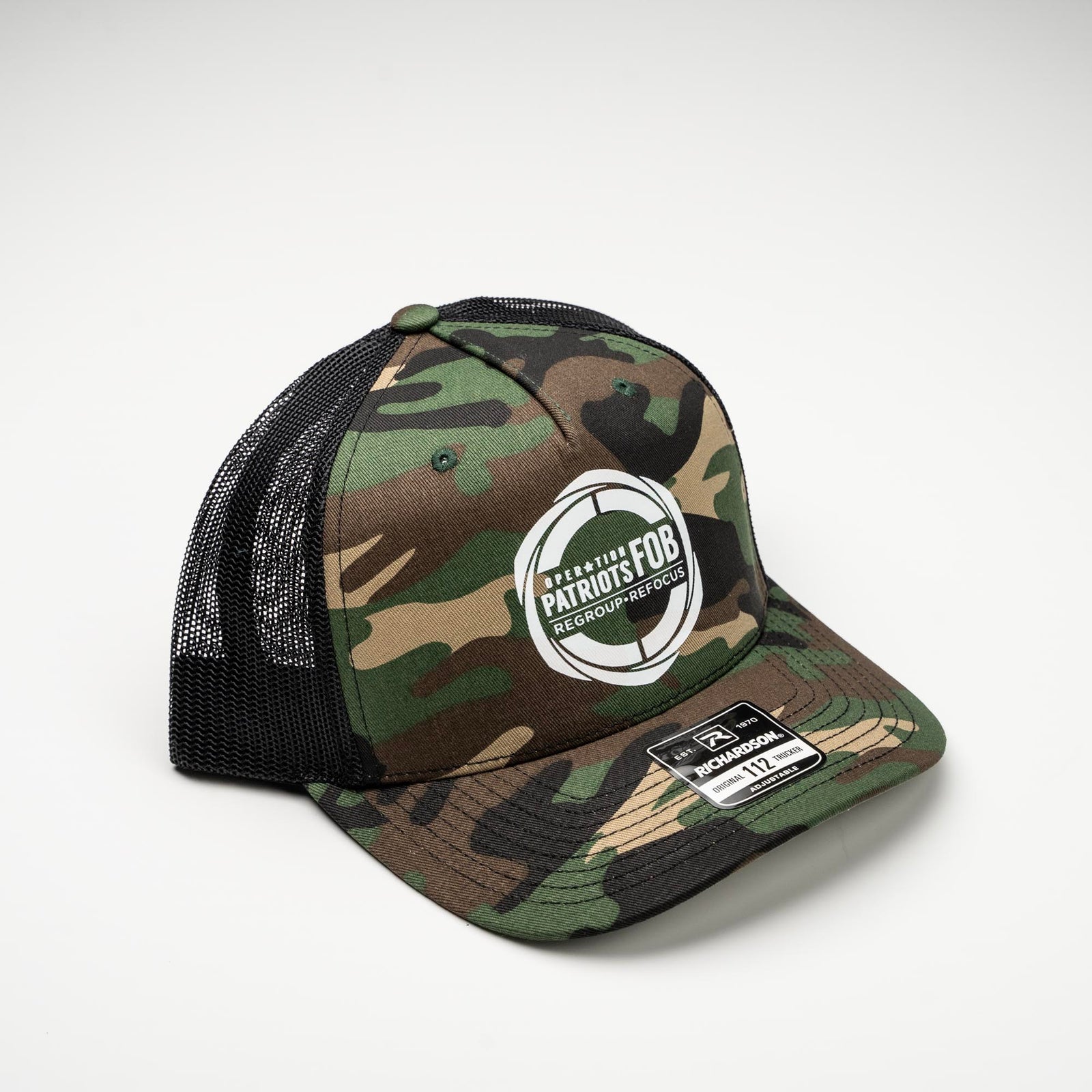 Vintage Ink™ Customized with Your Logo ~ Richardson 112PFP Printed Five Panel Trucker Hat