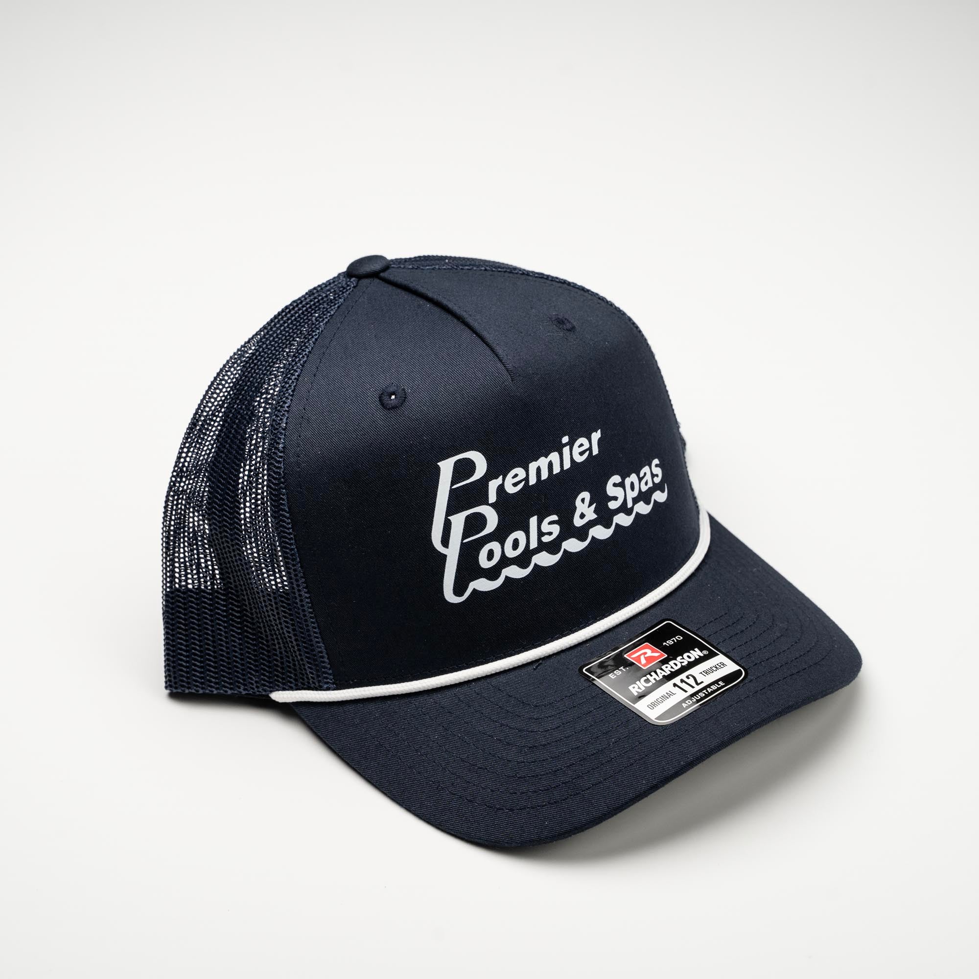 Vintage Ink™ Customized with Your Logo ~ Richardson 112FPR Five Panel Trucker Cap with Rope