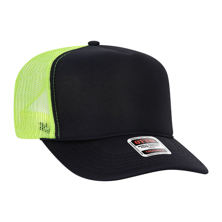 CLEARANCE - OTTO 39-165 Foam Trucker Hat - Customized with YOUR LOGO