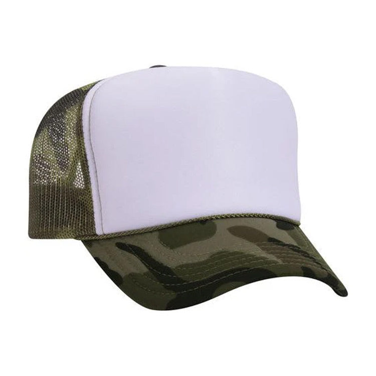 CLEARANCE - OTTO 39-165 Foam Trucker Hat - Customized with YOUR LOGO