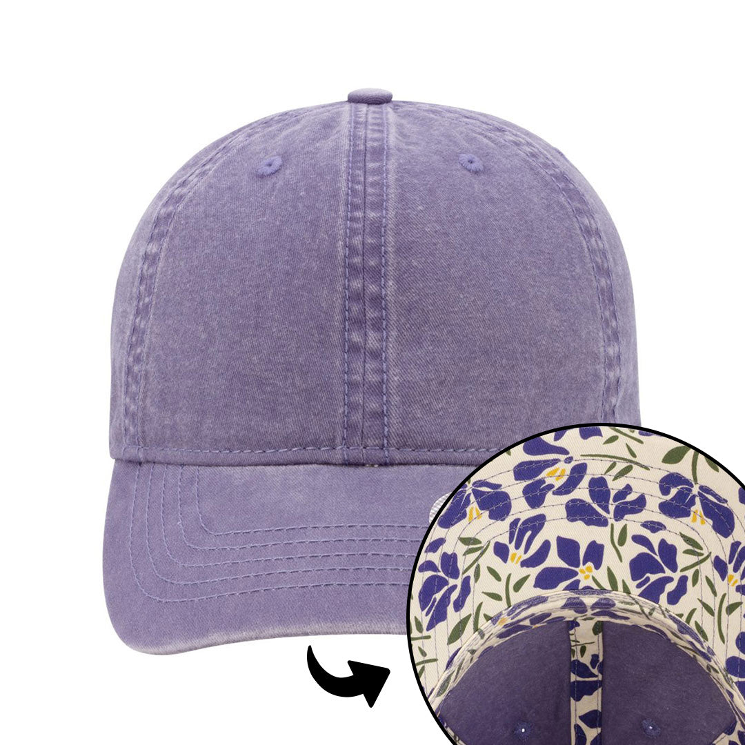 Debossed Heat Pressed - CASSIE Women's Ponytail Hat Relaxed Fit - Customized with YOUR LOGO