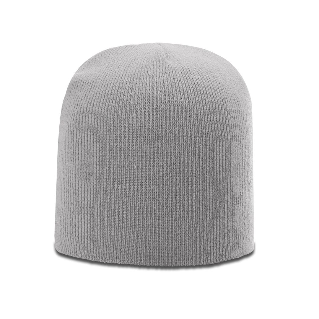 Solid Knit Custom Leather Patch Richardson Beanie