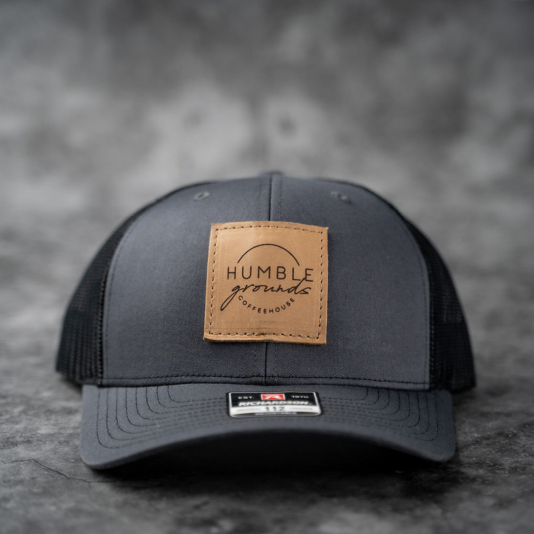 Richardson 112 Custom Trucker Leather Patch Hat - Holtz Headwear