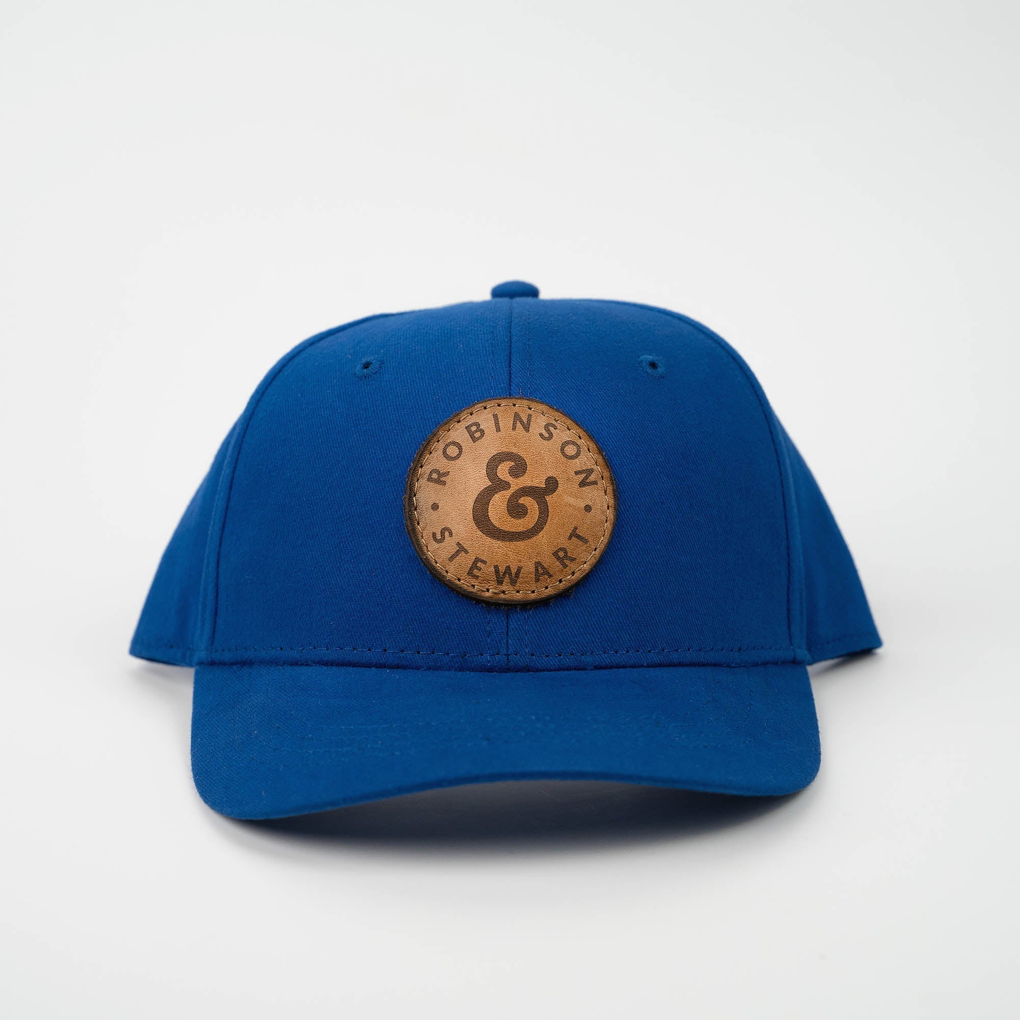 Lasered Leather Patch Kids Trucker Hat - OTTO 19-503 Youth 6 Panel Baseball Cap - Customized with YOUR LOGO